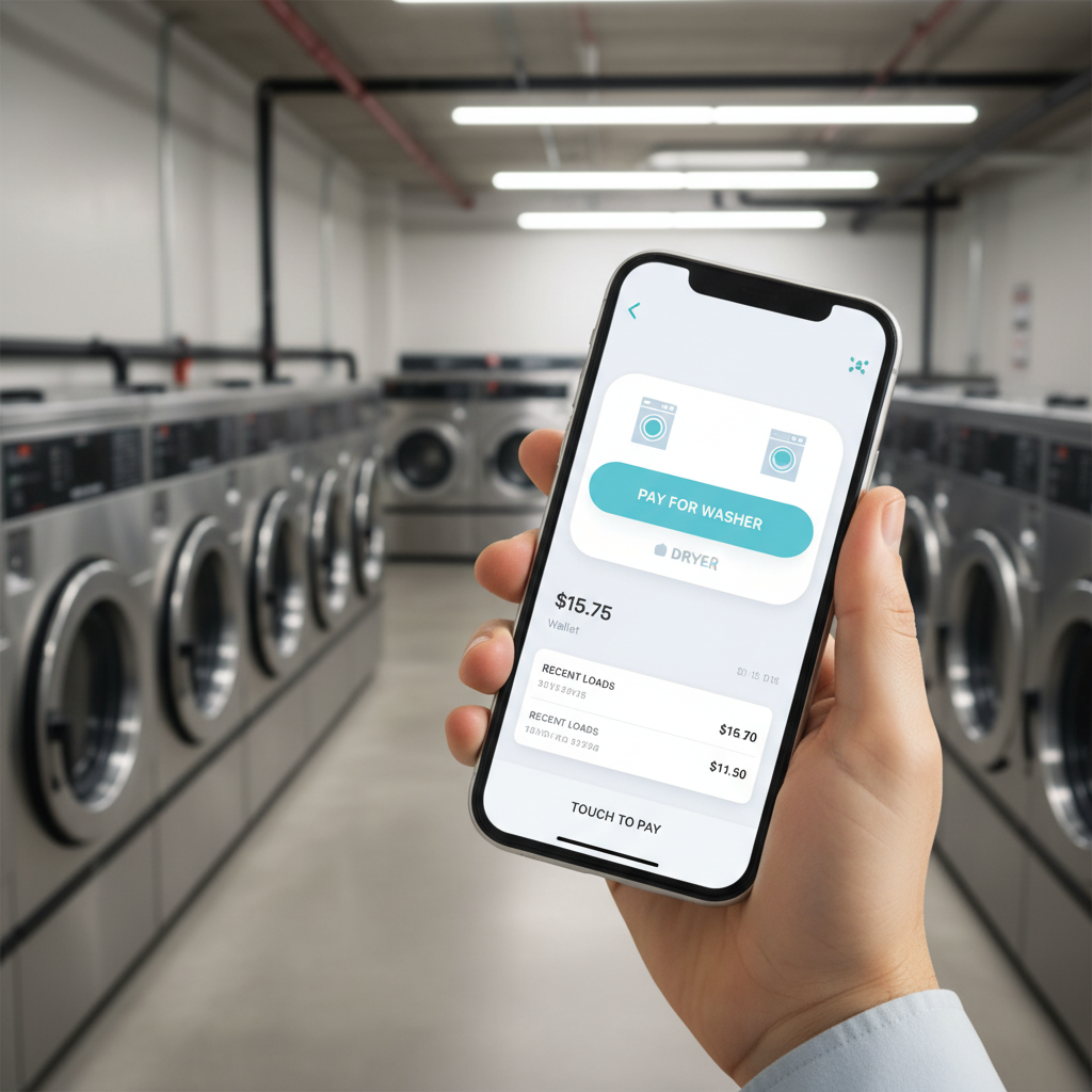 Smart laundry payment technology